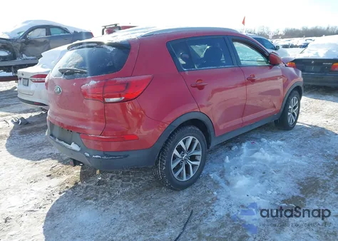 2014 Kia Sportage Lx z USA, uszkodzony, nr VIN KNDPB3AC7E7658545